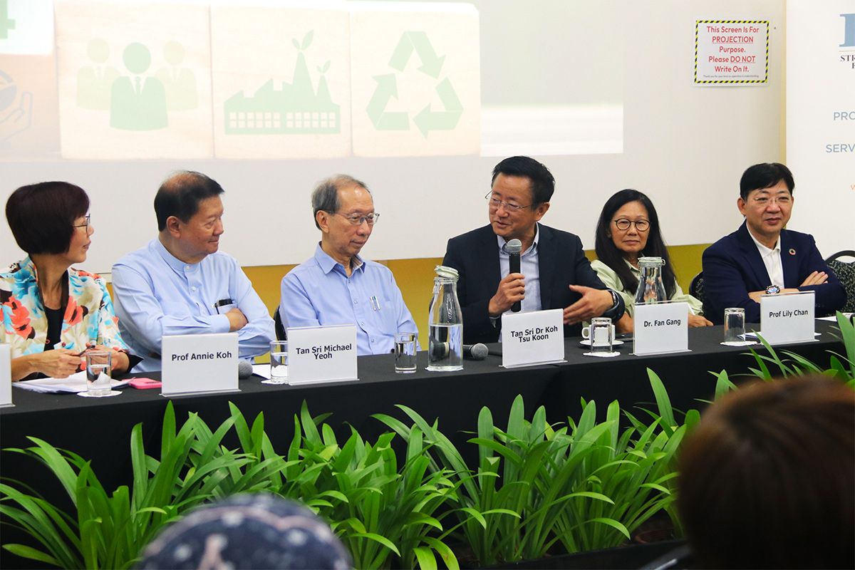 Academia and Think Tanks Advocated for Green and Sustainable Development